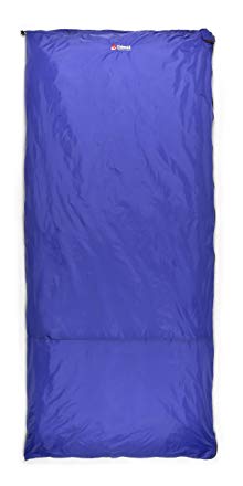 Chinook ThermoPalm Rectangular 50-Degree Synthetic Sleeping Bag, Blue, Large