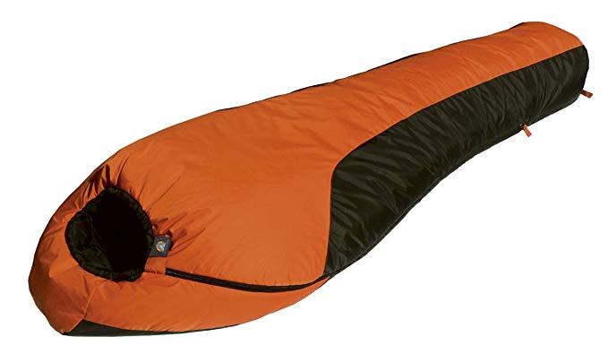 Alpinizmo by High Peak USA Mt. Rainier 20 Degree Sleeping Bag, Orange