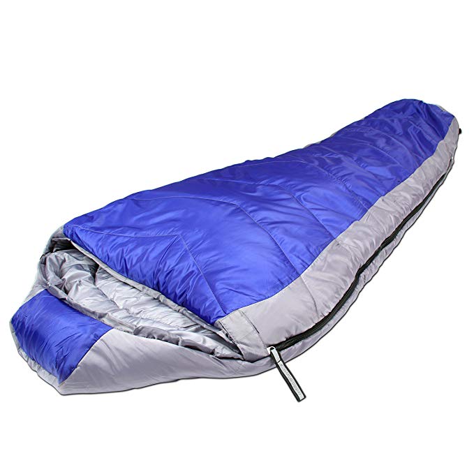 Northstar Tactical Coretech Mummy, Multi Layer Core Sleeping Bag, with Camping Compression Stuff Storage Bag
