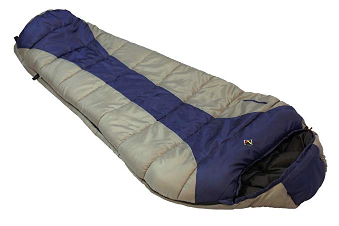 Ledge Sports River +0 F Degree XL Oversize Mummy Sleeping Bag (86 X 34 X 24)