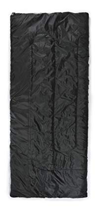 Trailside Treeline 5 Rectangular Synthetic 0-Degree Sleeping Bag, Black