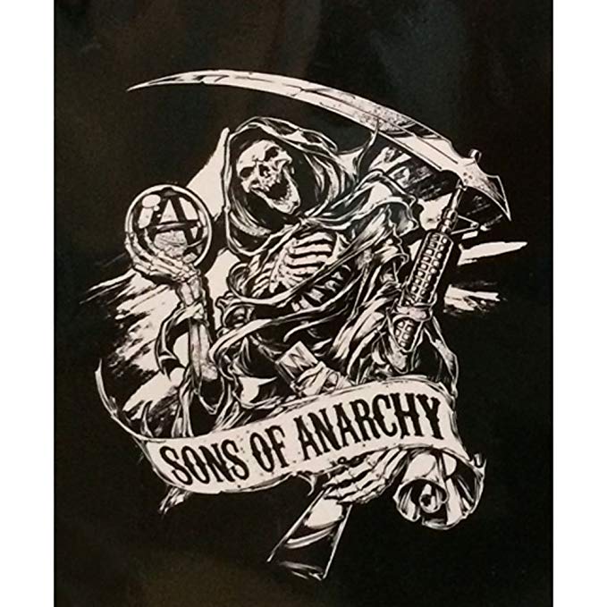 Sons of Anarchy Logo Plush Blanket - Queen 79