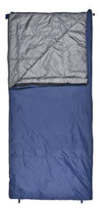 Chinook Superlite Rectangular 45-Degree Synthetic Sleeping Bag, Blue