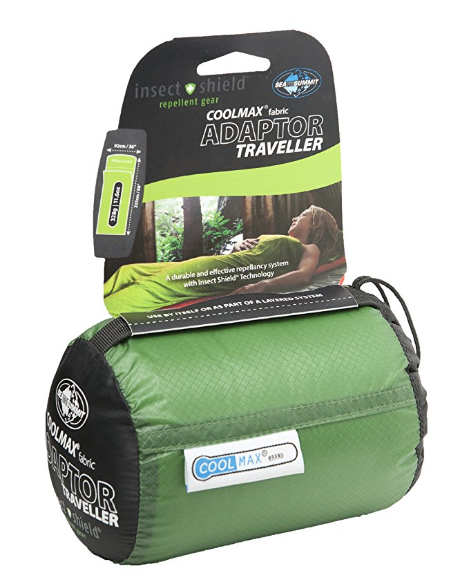 Sea To Summit Coolmax Adaptor Traveller Liner with Insect Shield