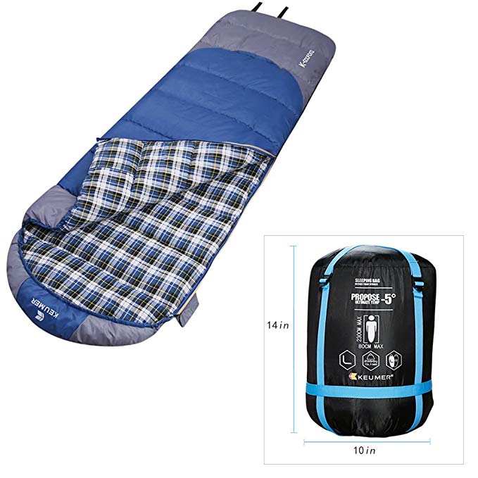 Outdoor Camping Adult Hiking Sleeping Bag Envelope Hollow Cotton Warm Sleeping Bags for Camping and Hiking