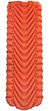 Klymit Insulated Static V All Season Camping Compact Sleeping Mattress Pad (Includes Sleeping Pad, Stuff Sack, and Pack Kit)
