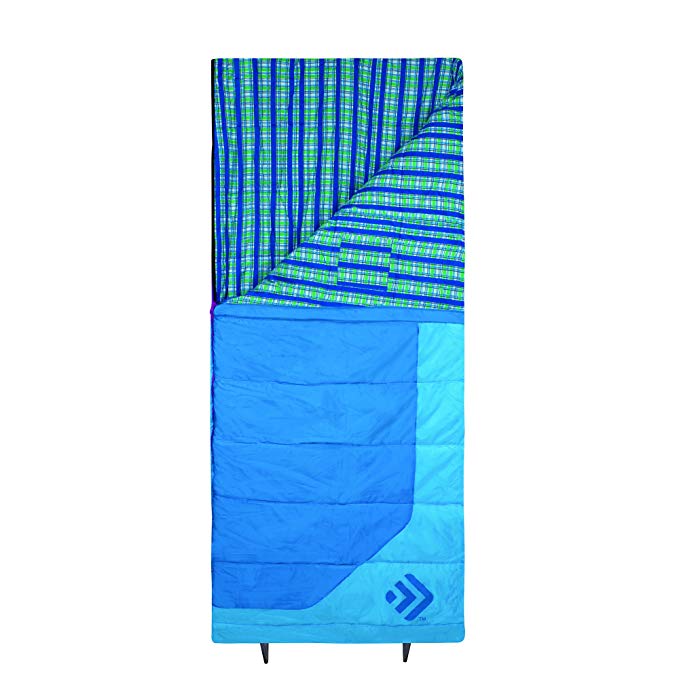 Outdoor Products Women's Rectangular Sleeping Bag, Blue Grotto, Adult