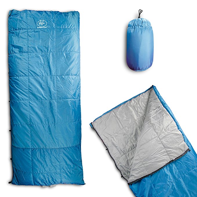 Outdoor Vitals OV-Roost 40°F UnderQuilt / Sleeping Bag, Use As Ultralight UnderQuilt, Sleeping Bag, or Double Bag