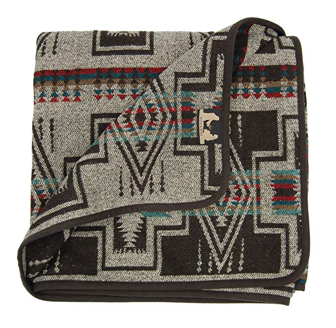 Ruth&Boaz Outdoor Wool Blend Blanket Ethnic Inka Pattern(P)